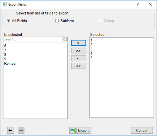 KV Export Field Data 3