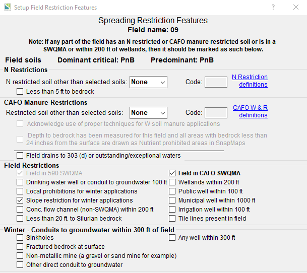 2019 Removing Field Restriction Settings