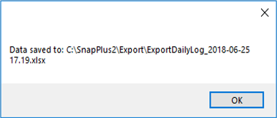 KV Export Daily Log 5