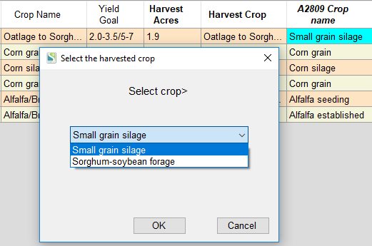 Cropping Import Crop Yields Select crop