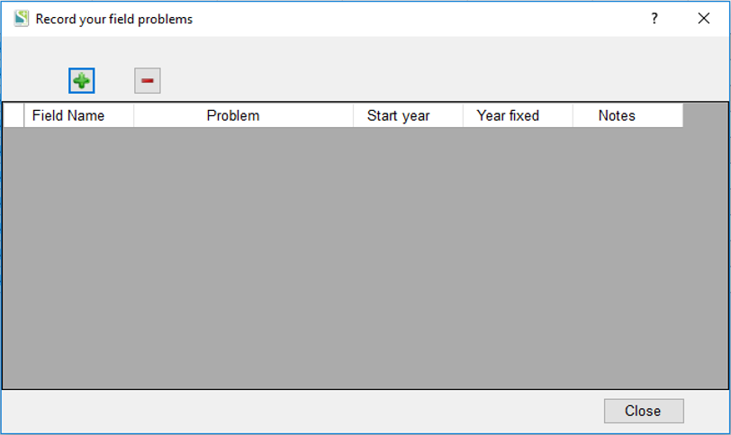 KV Step 2 of Adding a Field Problem