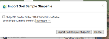 importsoilsampleshapefiledialog