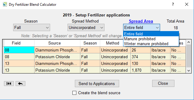 Intro Dry Fertilizer Blend 2018